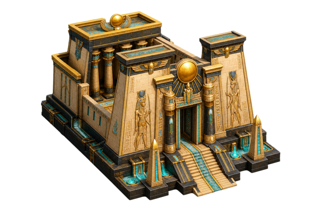 Solar-tech temple