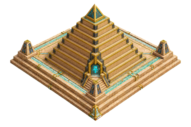 The completed Ascendant Pyramid
